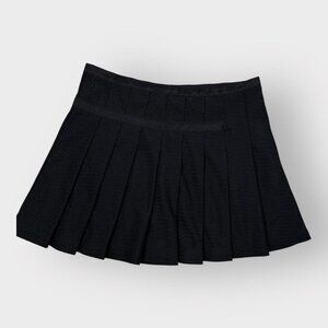 Black Jersey Pleated Mini Skirt – Y2K Schoolgirl